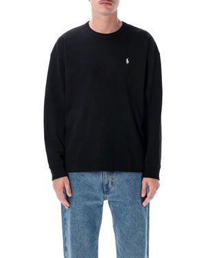 Polo Ralph Lauren Relaxed Fit Long-Sleeve T-Shirt - Black