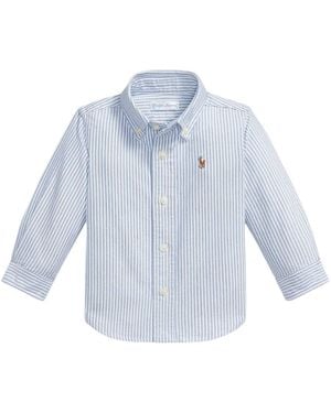 Polo Ralph Lauren Ls Bd Tops Shirt - Blue