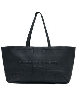 Alexander Wang Pack Shopper Tasche Leder Schwarz