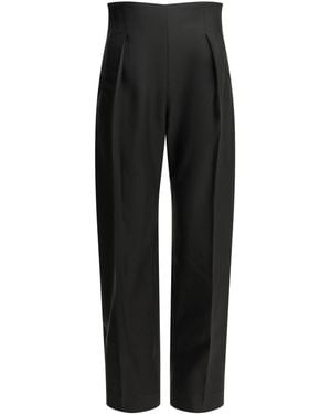 KHAITE "Somera" Tailored Pants - Black