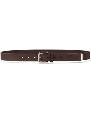 Brunello Cucinelli Leather Belt - Brown