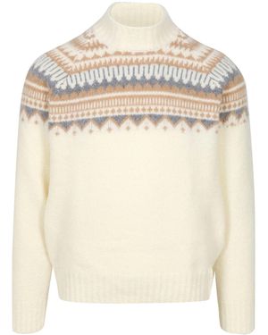 Gran Sasso Pullover Creme - Weiß