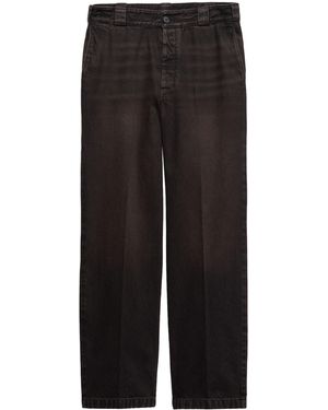 Prada Loose-Fit Jeans - Black