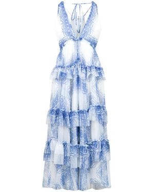 PHILOSOPHY BY LORENZO SERAFINI Robes Bleu Clair