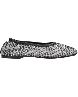 Alohas Flat Shoes - Grey