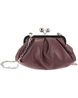 Weekend by Maxmara Bolsa Pastelera de Cuero Prati - Morado