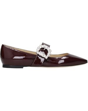 Jimmy Choo Dancers And Burgundy Paint - Brown