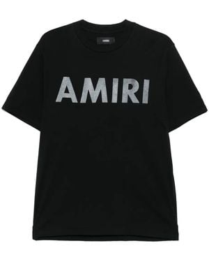 Amiri Hollywood T -Shirt - Schwarz