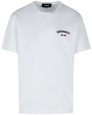 DSquared² Cotton T Shirt - White