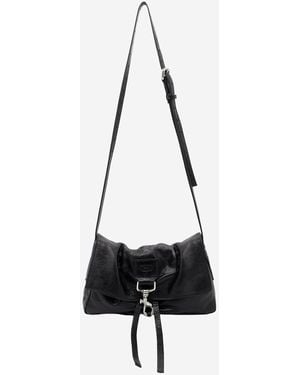RADICA STUDIO Bolso de piel de napa martillada - Negro