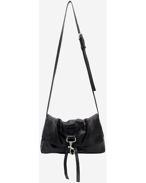 RADICA STUDIO Hammered Nappa Leather Bag - Black