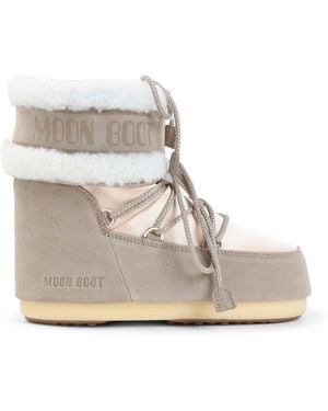 Moon Boot Icon Low Pearl Plus Boots - Grau