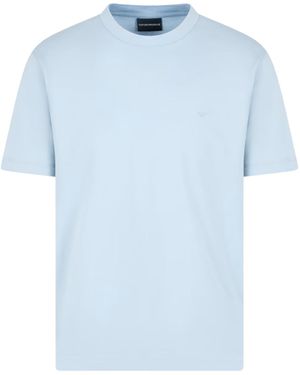 Emporio Armani T Shirts And Polos - Blue