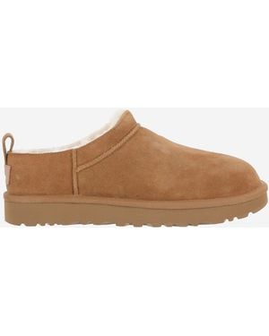 UGG Micro Wildleder Pantoletten - Braun