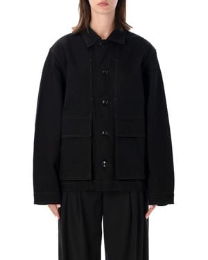 Lemaire Boxy Workwear Jacket - Black