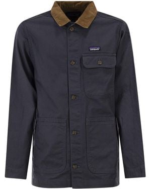 Patagonia Point Reyes Canvas Stoffjacke - Blau