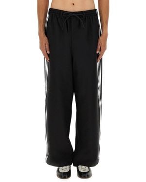 Y-3 "Sport Uniform 3 Stripes" Trousers - Black