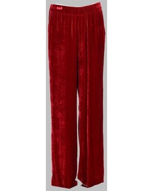 P.A.R.O.S.H. P. A.R. O.S. H. Artistic Print Trousers For - Red