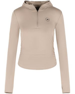 adidas By Stella McCartney Polyamide Blend Sweatshirt - Natural