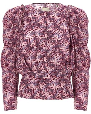 Isabel Marant Zarga Blouse - Rot