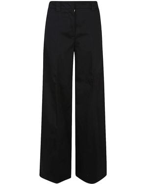 THE LATEST Alma Cotton Pants - Black