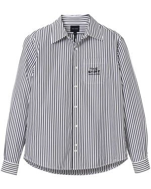 Marc Jacobs Striped Shirt - Black