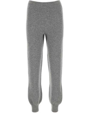 Prada Cashmere Blend Sweatpants - Grey