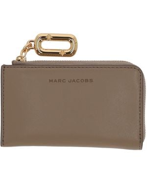Marc Jacobs De Multi-portemonnee Met Toprits - Bruin