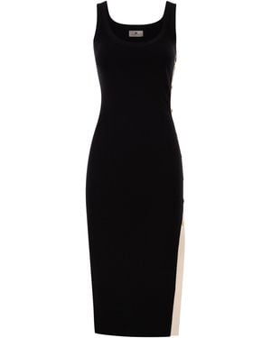 Elisabetta Franchi Midi Dresses - Black