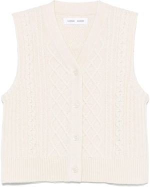 Samsøe & Samsøe Sadene Vest - Natural