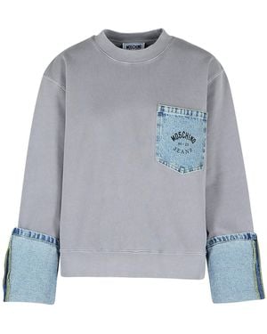 Moschino Cotton Sweatshirt - Grey