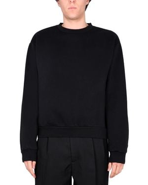 Acne Studios Full Sleeves Sweatshirt - Black