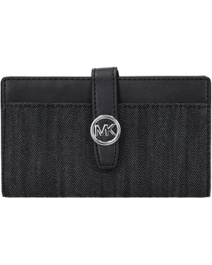 Michael Kors Greenwich Fabric Wallet - Black