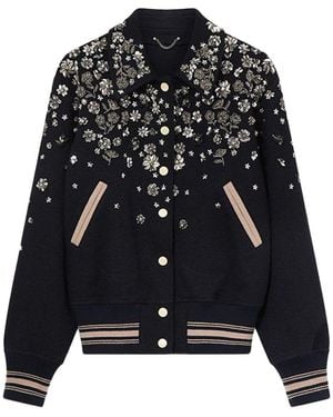 Golden Goose Wool Bomber Jacket - Black
