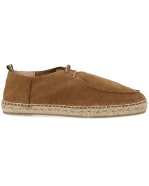 Castañer Bovine Leather Flat - Brown