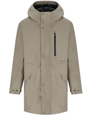 KRAKATAU Mentat Taupe Parka - Grey