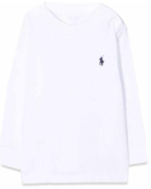 Polo Ralph Lauren T Shirt With Logo - White