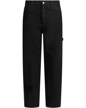 Stussy Cotton Trousers - Black