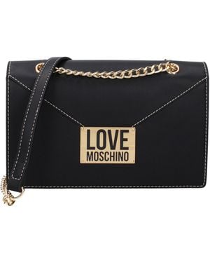 Love Moschino Sacs Sacs femme Polyuréthane noir