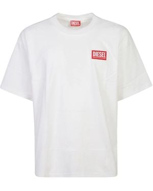 DIESEL Maglietta T Box - Bianco