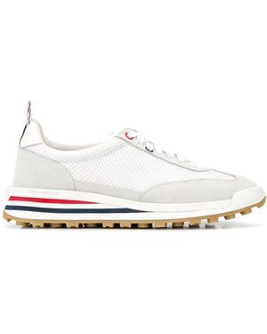 Thom Browne Tech Runner-Turnschuhe mit Einsätzen - Weiß
