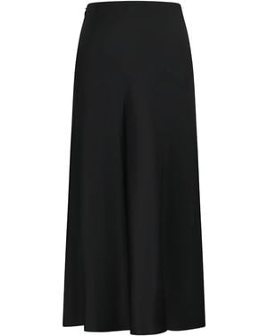 KHAITE Demi Skirt - Black