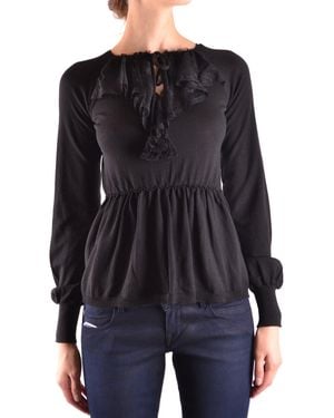 RED Valentino ROT. Langarm-Schwarz