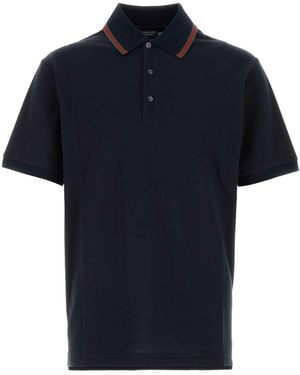 Gucci Midnight Piquet Polo Shirt - Blue