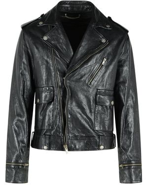Golden Goose Schwarze Lear-Jacke von
