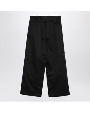 Balenciaga Utility Workwear Trousers - Black