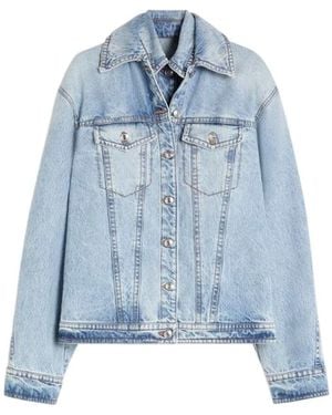 Sportmax Two-Piece Denim Jacket - Blue
