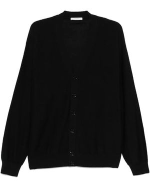 Lemaire Cardigan Met Gedraaid Ontwerp - Zwart