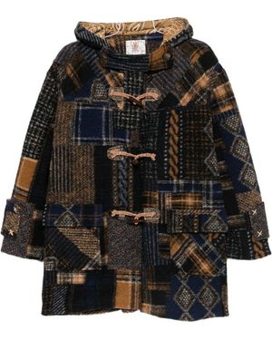 Bye Wool Parka-Mantel - Schwarz