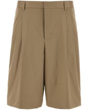 Ami Paris Solid Shorts - Green